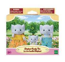 Load image into Gallery viewer, Calico Critters Elephant Family Trio
