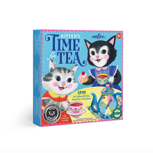 Load image into Gallery viewer, Eeboo Kitten's Time for Tea Spinner Game
