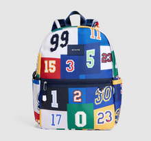 Laden Sie das Bild in den Galerie-Viewer, State Bags Kane Single Pocket Varsity Numbers Backpack
