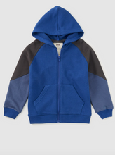 Laden Sie das Bild in den Galerie-Viewer, Tea Collection Colorblock Hoodie Royal
