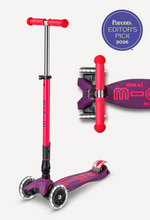 Laden Sie das Bild in den Galerie-Viewer, Micro Kickboard Maxi Deluxe Faltbar Neon LED
