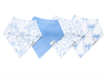 Laden Sie das Bild in den Galerie-Viewer, Copper Pearl Bandana Bib 4-Pack Vintage Carnival

