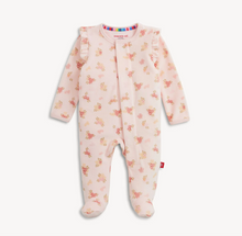 Laden Sie das Bild in den Galerie-Viewer, Magnetic Me Floral Magnetic Velour Footie

