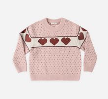 Load image into Gallery viewer, Rylee + Cru Reagan Sweater Hearts
