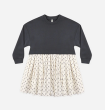 Load image into Gallery viewer, Rylee + Cru Sweatshirt Dress Vintage Fleur
