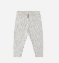 Laden Sie das Bild in den Galerie-Viewer, Quincy Mae Rib Knit Legging Heathered Fog
