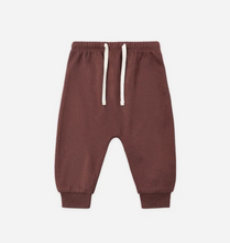 Load image into Gallery viewer, Quincy Mae Sweatpant Black Cherry
