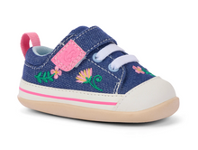 Load image into Gallery viewer, See Kai Run Stevie Mini Blue Denim/Garden
