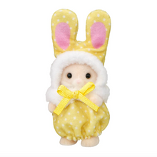 Load image into Gallery viewer, Calico Critters Colorful Bunny Costume Babies

