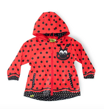 Load image into Gallery viewer, Western Chief Lucy Ladybug Raincoat Red
