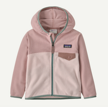 Load image into Gallery viewer, Patagonia Baby Micro D Snap-T Fleece Jacket Pink Frost
