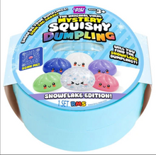 Load image into Gallery viewer, RMS Mystery Squishy Dumpling Snowflake Edition
