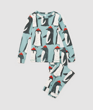 Load image into Gallery viewer, Tea Collection Goodnight Pajama Set Cozy Penguin
