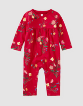 Load image into Gallery viewer, Tea Collection Hollyhock Garden Baby Romper
