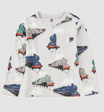 Load image into Gallery viewer, Tea Collection Great Railway Journey Pocket Tee
