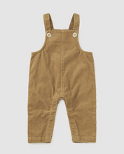 Load image into Gallery viewer, Tea Collection Baby Corduroy Overalls - Raw Umber
