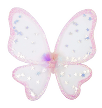 Load image into Gallery viewer, Great Pretenders Twinkling Star Confetti Wings
