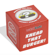 Laden Sie das Bild in den Galerie-Viewer, Watchitude Knead That Burger Chunky Squishy Plush-Blind Box
