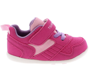 Tsukihoshi Racer Fuchsia/Pink Baby Shoe