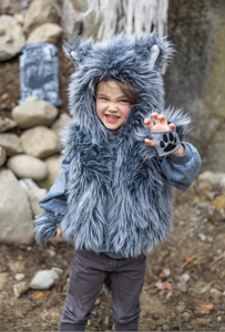 Great Pretenders Big Bad Wolf Vest With Gloves Size 5-6