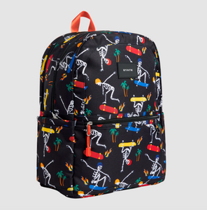 State Bags Recycled Polycanvas Kane Kids Double Pocket Skeleton Skate