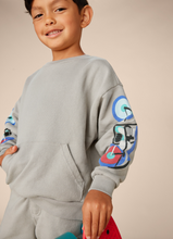 Load image into Gallery viewer, Tea Collection Motorbike Sleeve Kanga Popover
