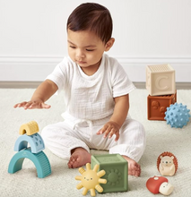 Load image into Gallery viewer, Itzy Ritzy Sensory Roto Blocks Set of 10
