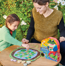 Load image into Gallery viewer, Eeboo Frog Hopkins Shaped Game
