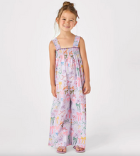 Load image into Gallery viewer, Pink Chicken Girls Eleven Jumper Lavender Watercolor Bows
