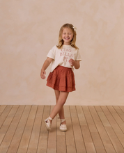 Load image into Gallery viewer, Rylee + Cru Tiered Mini Skirt Poppy
