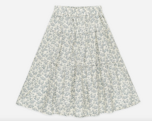 Rylee + Cru Tiered Midi Skirt Blossom