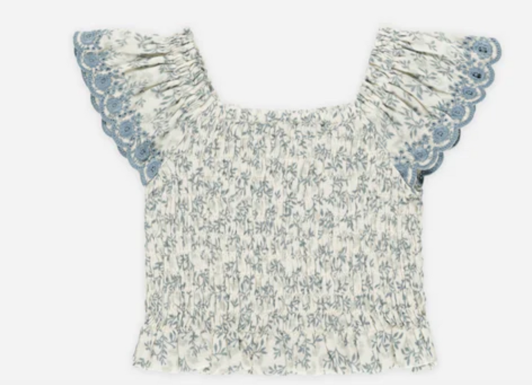 Rylee + Cru Zayla Top Blossom