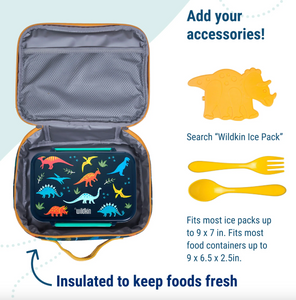 Wildkin Jurassic Dinosaurs Lunch Box