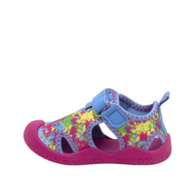 Load image into Gallery viewer, Robeez Water Shoes Remi Tie Dye Light Blue Size 10 Toddler
