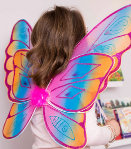 Great Pretenders Glitter Rainbow Wings