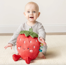 Load image into Gallery viewer, Itzy Ritzy Sweetie Snuggles Plush Bonnie The Strawberry
