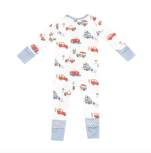 Load image into Gallery viewer, Angel Dear Off Road Adventure 2 Way Zipper Romper Size 12-18m
