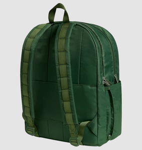 State Bags Nylon Puffer Kane Double Pocket Large Olive Chevron