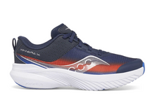 Load image into Gallery viewer, Saucony Big Kids Kinvara 14 Sneaker Navy/Red
