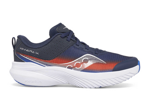 Saucony Big Kids Kinvara 14 Sneaker Navy/Red