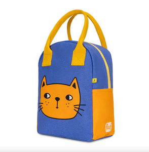 Fluf Zipper Lunch Bag Kitty