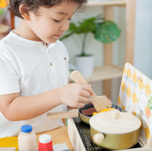 Load image into Gallery viewer, Plan Toys Cooking Utensils Set
