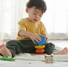 Load image into Gallery viewer, Plan Toys Stacking Ring-Bear
