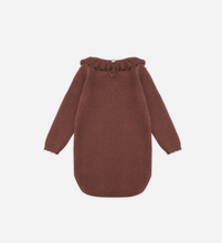 Load image into Gallery viewer, Rylee + Cru Ruffle Collar Bodysuit Burgundy

