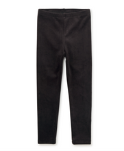 Load image into Gallery viewer, Tea Collection Velour Leggings Jet Black
