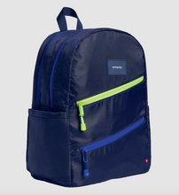 Load image into Gallery viewer, State Bags Ripstop Kane Double Pocket Navy Diagonal Zipper
