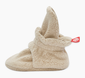 Zutano Cozie Fleece Bootie Khaki Size 6 Size