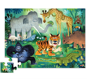 Crocodile Creek Wild Kingdom Floor Puzzle 36 Pieces