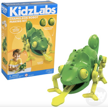 Load image into Gallery viewer, KidzLabs Chameleon Robot Making Kit
