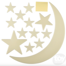 Load image into Gallery viewer, Glow-In-The-Dark Moon &amp; Stars
